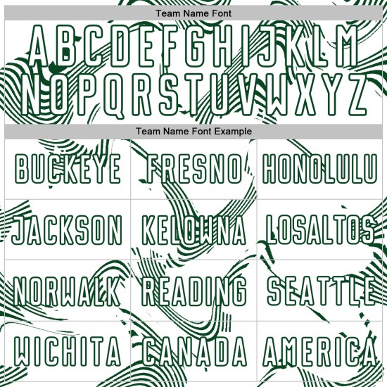 Maillot de football blanc vert à lignes personnalisées, uniforme de sublimation