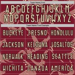 Maillot de football personnalisé à sublimation crème-noir Sports Curve Lines, uniforme cramoisi Maillot de football personnalisé à sublimation crème-noir Sports Curve Lines, uniforme cramoisi