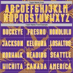 Maillot de football personnalisé à sublimation or-blanc, uniforme de sport violet courbe