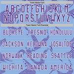 Maillot de football violet et blanc à sublimation bleue et courbe personnalisée