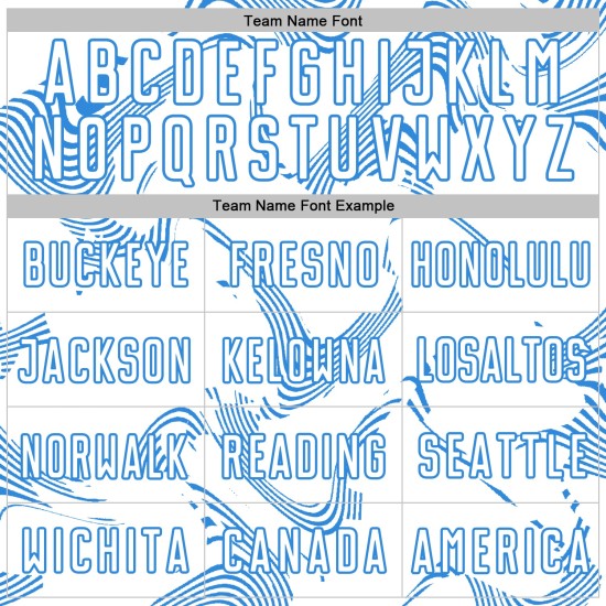 Maillot de football à sublimation bleu Custom Lines Sports, poudre blanche courbée