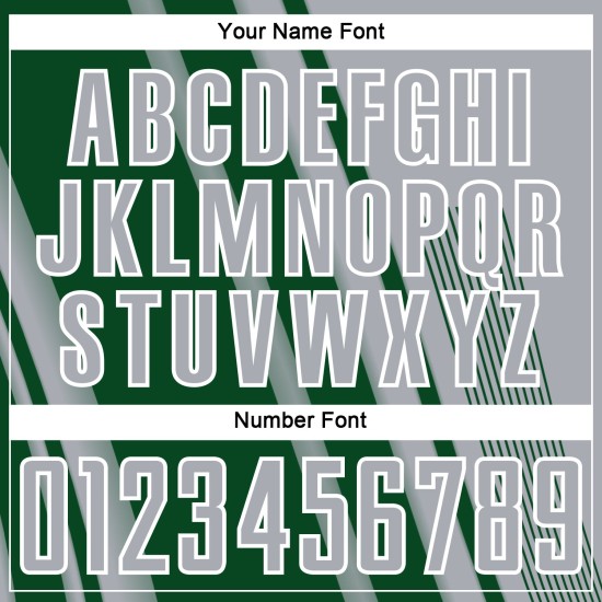 Maillot de football gris vert et blanc, uniforme personnalisé, lignes de sublimation Maillot de football gris vert et blanc, uniforme personnalisé, lignes de sublimation
