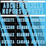 Maillot de football sublimé Lines Blue Sky Sports, uniforme personnalisé noir et blanc Maillot de football sublimé Lines Blue Sky Sports, uniforme personnalisé noir et blanc