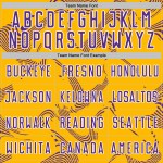 Maillot de football violet et blanc Curve Sports Custom Lines, uniforme doré sublimé