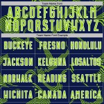 Maillot de sport Navy Lines Sublimation personnalisé Neon Curve Vert-Blanc Uniforme de football