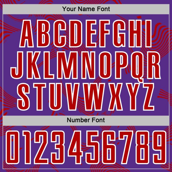 Maillot personnalisé Sports Lines Sublimation Curve Soccer Uniform Violet Rouge-Blanc Maillot personnalisé Sports Lines Sublimation Curve Soccer Uniform Violet Rouge-Blanc